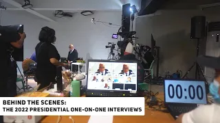 Behind The Scenes: The 2022 Presidential One-On-One Interviews with Boy Abunda