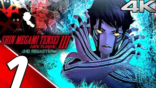 SHIN MEGAMI TENSEI 3 NOCTURNE HD Remaster - Gameplay Walkthrough Part 1 - Prologue (4K ULTRA HD)