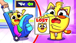 Baby Got Lost In The Airport Song | Funny Kids Songs 😻🐨🐰🦁 And Nursery Rhymes by Baby Zoo