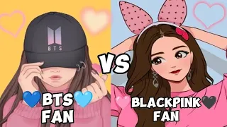 BTS fan vs BlackPink fan 🩷🖤||BTS or BlackPink 💙🩷||choose your favourite........