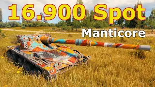 World of Tanks Manticore - 16,9K Spot Damage
