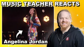 Music Teacher Reacts: ANGELINA JORDAN - Bohemain Rhapsody (AGT)