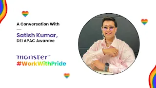 #ComeOutAsAlly | A Conversation with Satish Kumar | DEI APAC Awardee 2019-2021