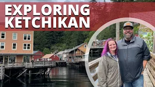 Exploring Ketchikan, Alaska! Rainforest, Woodlands, Eagles, Totems & MORE! Royal Princess Cruise