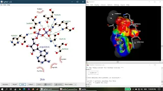 2D Plot & 3D Molecular Visualization of Protein-Ligand & Protein-Protein Interactions using LigPlus