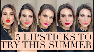 5 LIPSTICK YOU MUST TRY THIS SUMMER | ALI ANDREEA