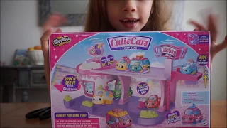 Shopkins World Episode #2 I Cutie Cars Drive Thru Diner Playset