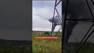 У Тверській області збили літак  Пригожина (18+)