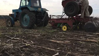 Посів озимої пшениці No-Till. СЗС 2.1 з монодиском посів по соняшнику