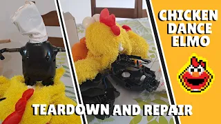 Chicken Dance Elmo : Teardown and Repair !