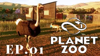 Planet Zoo | Ep.01 - Laying the Foundations (Planet Zoo Franchise Mode) 2021