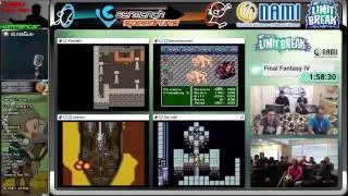 RPGLB Restream: Final Fantasy IV 4-Way Race No Stair Glitch