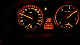 BMW 530d E61 (300hp) acceleration 0-100kmh 0-160kmh