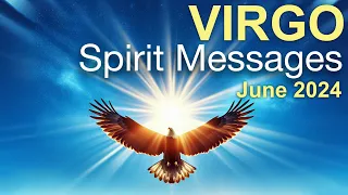 VIRGO SPIRIT MESSAGES "AN INVITATION, TRAVEL & AN IMPORTANT MILESTONE VIRGO" June 2024 #tarotreading