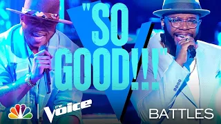 Deion Warren vs. Victor Solomon - Usher's "U Got It Bad" - The Voice Battles 2021