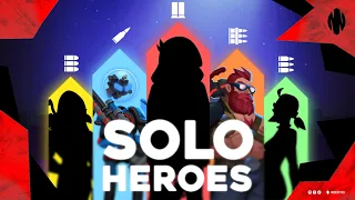 Best Heroes to SOLO CARRY in each class! (BULLET ECHO)