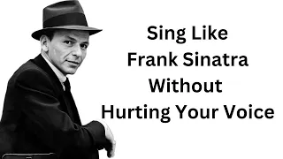 #唱歌 How to sing like Frank Sinatra without hurting your voice #asmr #howtosing #FrankSinatra
