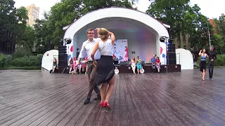 Танец блюз // blues dance in Moscow