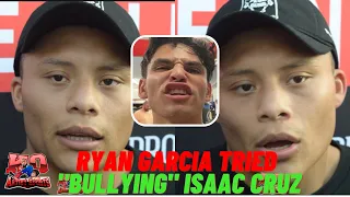 Ryan Garcia tried "BULLYING" Isaac Cruz into fight date! Gervonta Tank Davis or Devin Haney next?