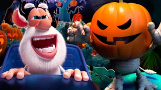 Booba 🎃 Halloween 🎃 Kereta hantu 👻Kartun Untuk Anak-Anak ⭐ Super Toons TV Bahasa