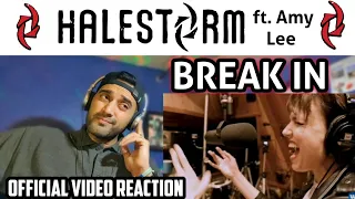 Halestorm - Break In (feat. Amy Lee) [Official Video] - FIRST TIME REACTION