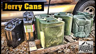 SHTF Gasoline Storage  Military Gas Cans
