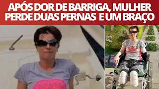 Mulher vai ao hospital reclamando de dor na barriga E SAI SEM AS DUAS PERNAS E UM BRAÇO