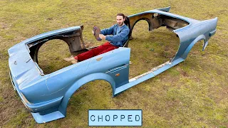 I CHOPPED The Body Off My FAKE 80’s Supercar And It’s WORSE Than You Think