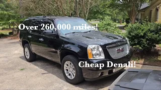 2009 GMC Yukon Denali 6.2 V8 quarter million miles! POV Test Drive Walkaround ! 0-60