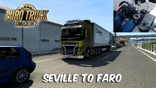 Volvo FH16 750 | Euro Truck Simulator 2 | ETS2 Gameplay in my trucking cockpit with Wheel cam