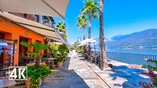 Brissago Switzerland 🇨🇭 a stunning combination of lakes and mountains, lowest point of Switzerland