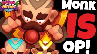 THE SECRET 🤫 MONK STRATEGY! RUSH ROYALE