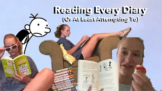 Attempting to Read Every Diary of a Wimpy Kid Book in 24 hours