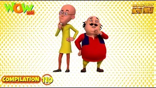 Motu Patlu - Non stop 3 episodes | 3D Animation for kids - #110