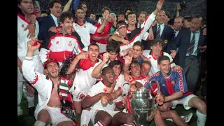 1993-1994 Champions League Final AC Milan - FC Barcelona (4-0) Full Highlights And Goals
