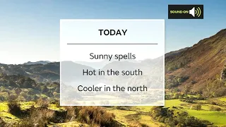 Sunday afternoon forecast 09/08/20