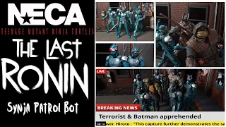 NECA Toys Teenage Mutant Ninja Turtles THE LAST RONIN Synja Patrol Bot Action Figure Review