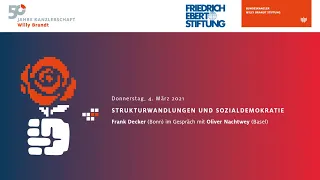 Strukturwandlungen und Sozialdemokratie – Frank Decker und Oliver Nachtwey im Gespräch