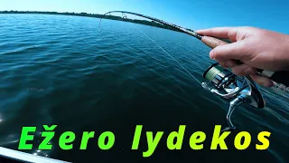 Ežero LYDEKOS! Visi lydekų kibimai ant VIENO GUMINUKO!!!