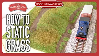 How To Use Static Grass - Model Railway Basics: Episode Seven