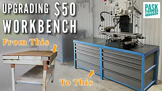 Making a $50 Workbench into a Milling Machine Stand