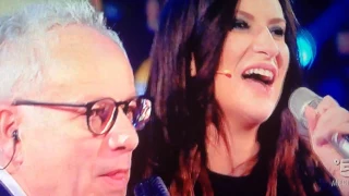 Laura Xmas House Party - Laura Pausini e suo Papà cantano "Lo Sapevi Prima Tu"