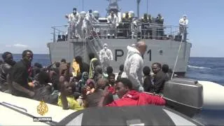 Witnessing rescue efforts for Mediterranean migrants