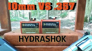 💥10mm VS .357 Magnum💥 Episode 5. Federal Hydrashok