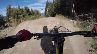 5 Year Old Boosts Huge Jumps at  Whistler Bike Park and Duthie Hill