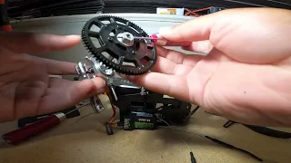 FlyWing 450 Scale Helicopter Main Gear Replacement Tutorial For Bell 206 v2-3 and Huey v2-3 HD