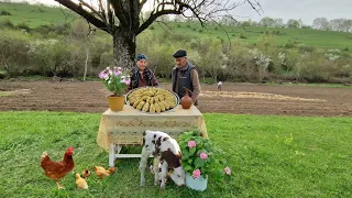 Готовим Курзе с Зеленью и Грецким Орехом. Пчекар Лезгинская Кухня