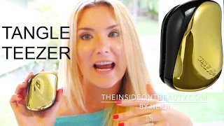 TANGLE TEEZER FIRST IMPRESSIONS REVIEW DOES IT WORK??? | TheInsideOutBeauty.com by Heidi