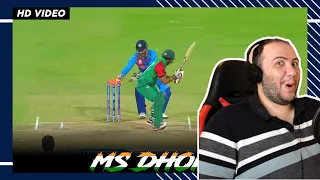 Producer Reacts: Unbeatable MS DHONI  MS Dhoni Top RUN OUTS | BEST INDIAN CRICKET MOMENTS