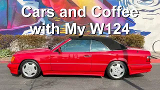 W124 Vlog: Going to Pelican Parts Cars & Coffee